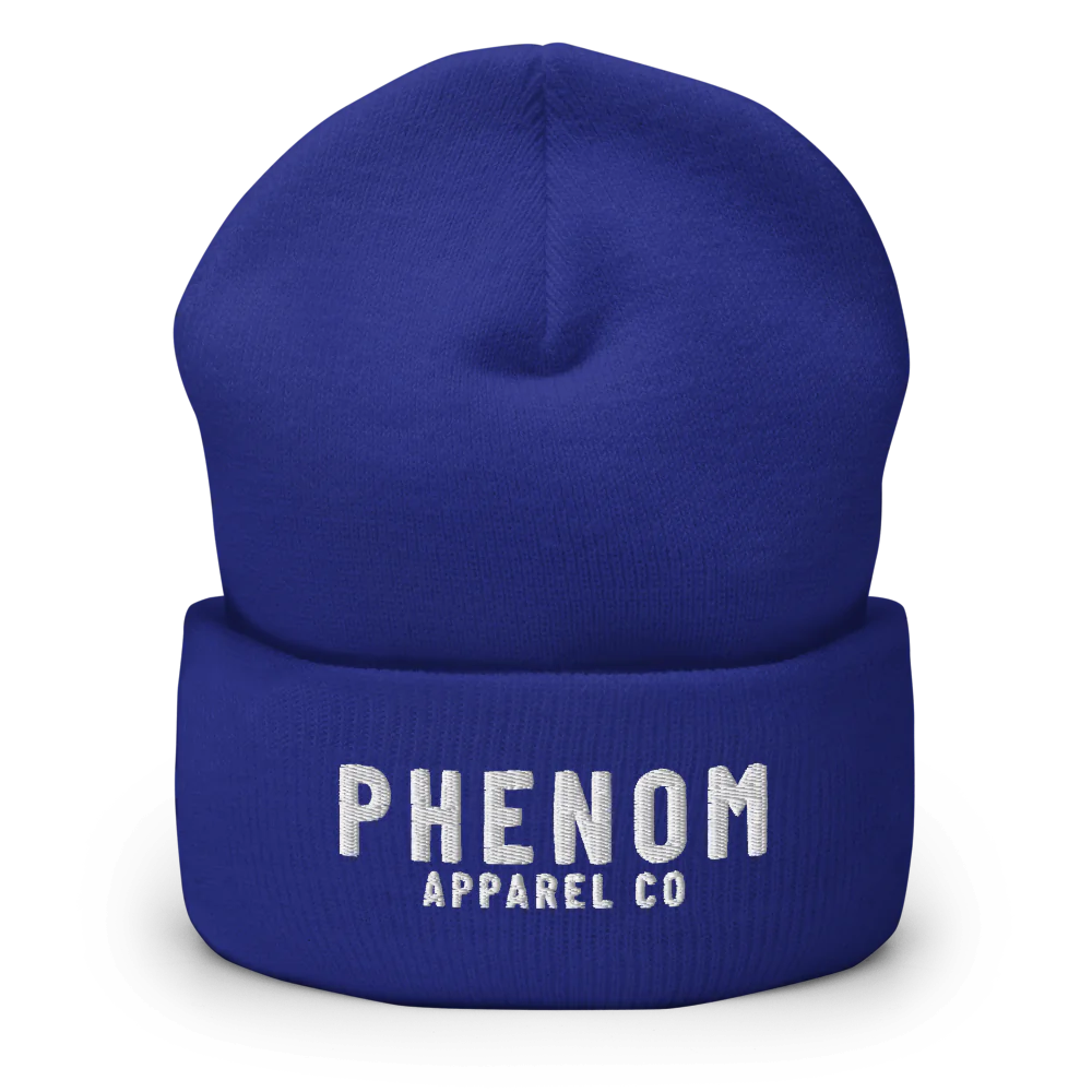 PHENOM - Embroidered Beanie - Phenom Apparel Co.