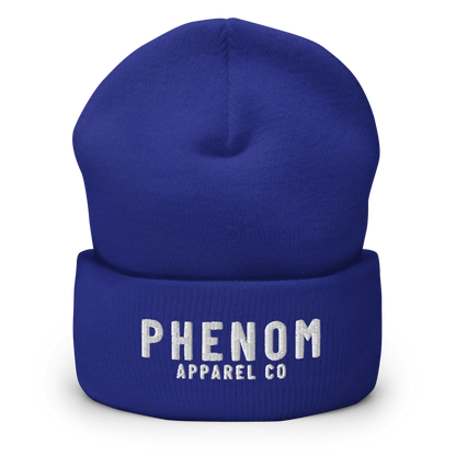 PHENOM - Embroidered Beanie - Phenom Apparel Co.