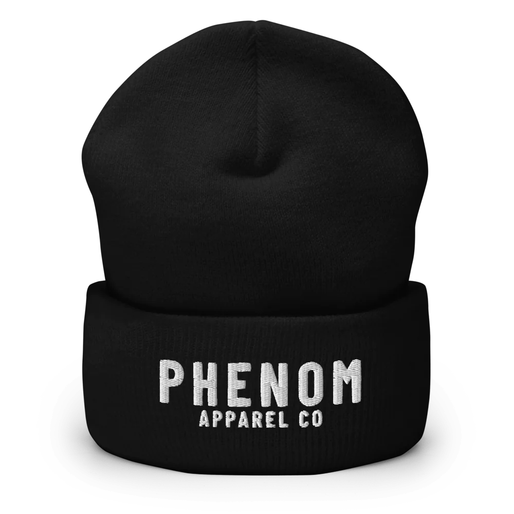 PHENOM - Embroidered Beanie - Phenom Apparel Co.