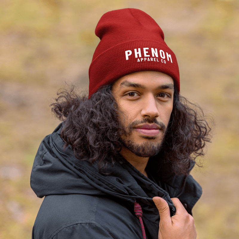 PHENOM - Embroidered Beanie - Phenom Apparel Co.