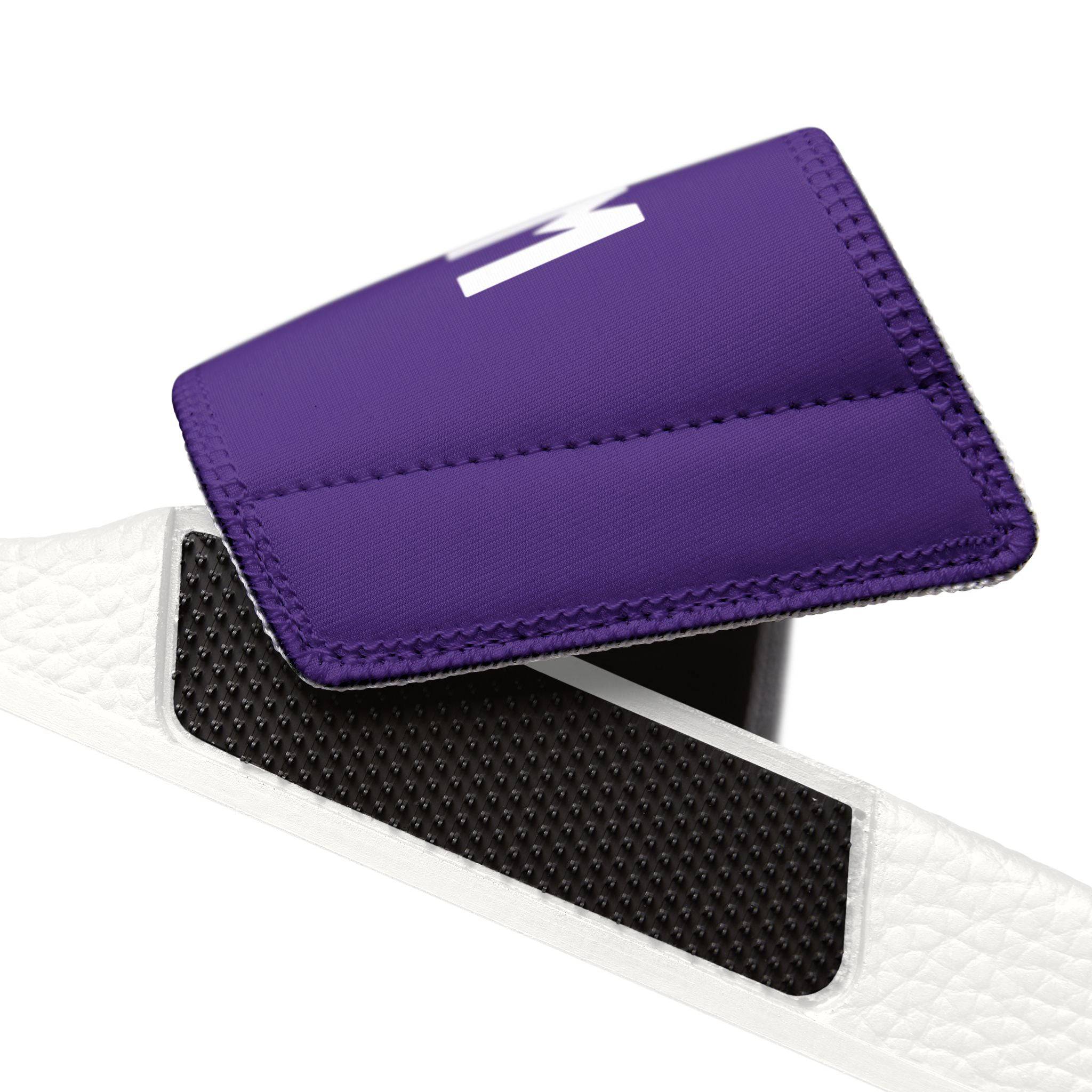 PHENOM - Men's Purple Slides for MMA Athletes – Show Your Rank with Style