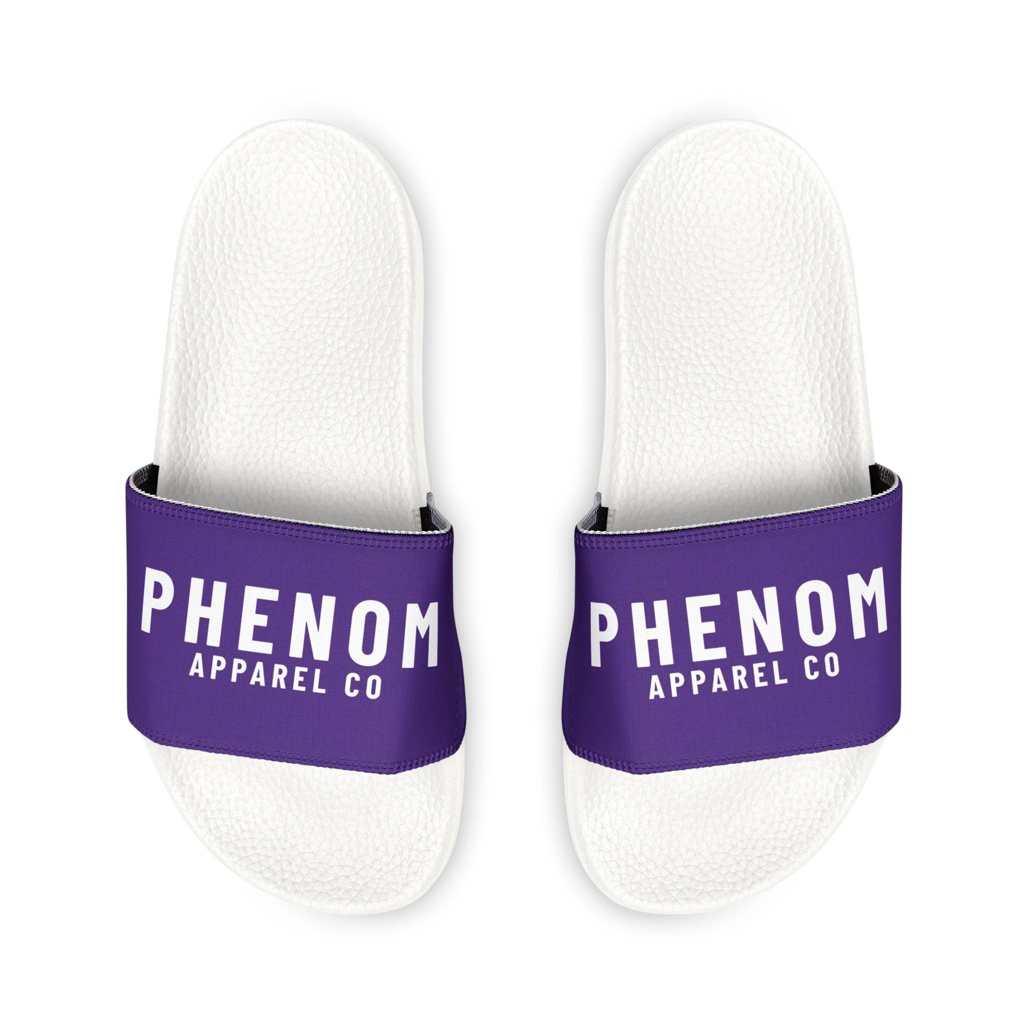 PHENOM - Men's Purple Slides for MMA Athletes – Show Your Rank with Style