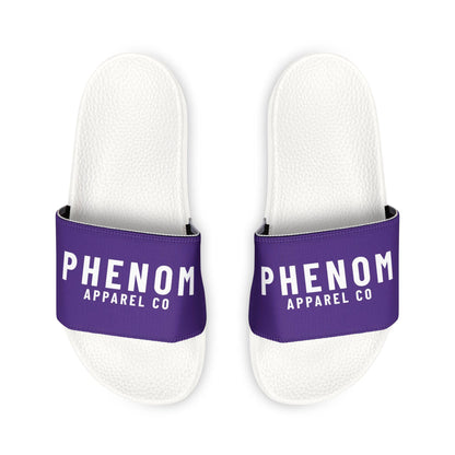 PHENOM - Men's Purple Slides for MMA Athletes – Show Your Rank with Style