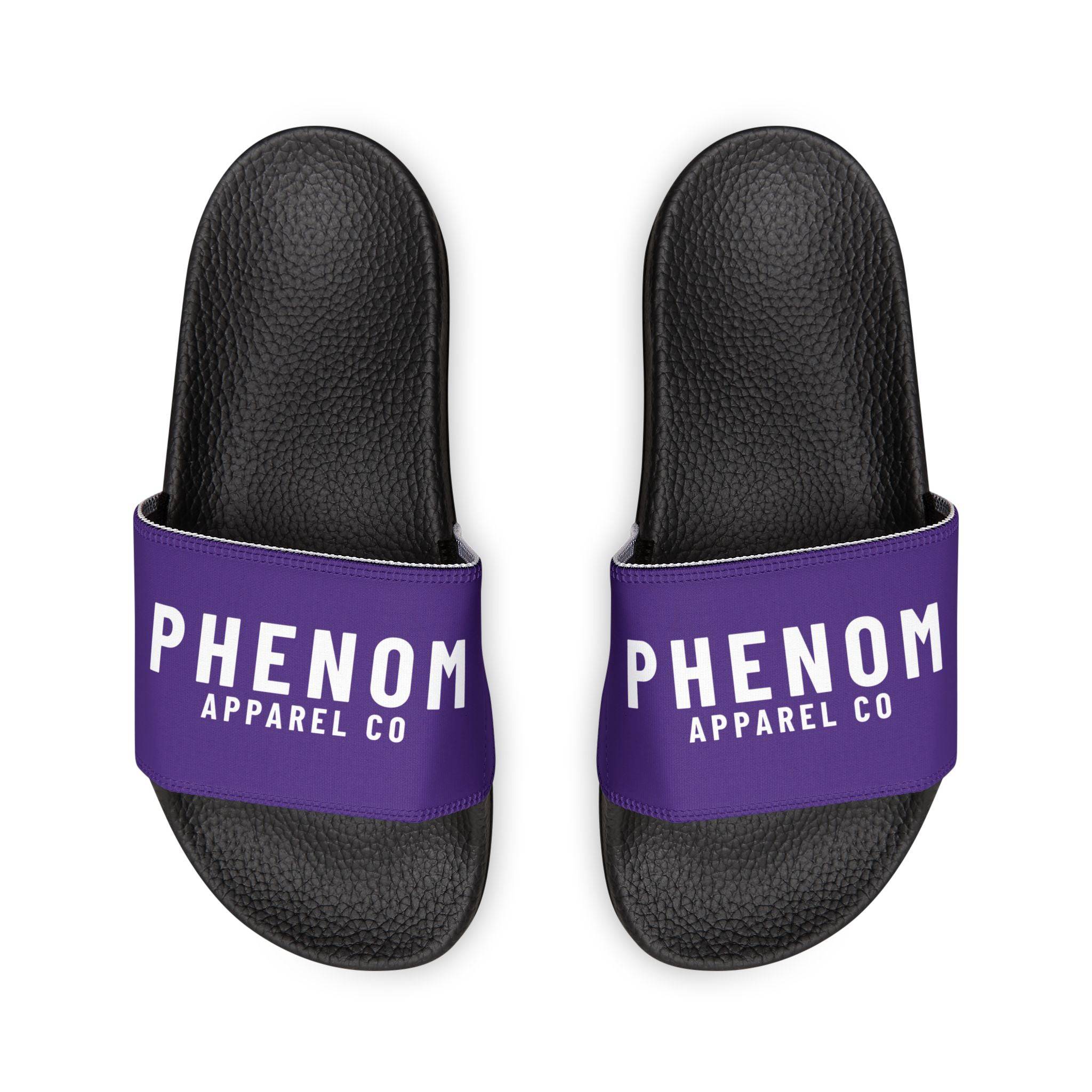 PHENOM - Men's Purple Slides for MMA Athletes – Show Your Rank with Style