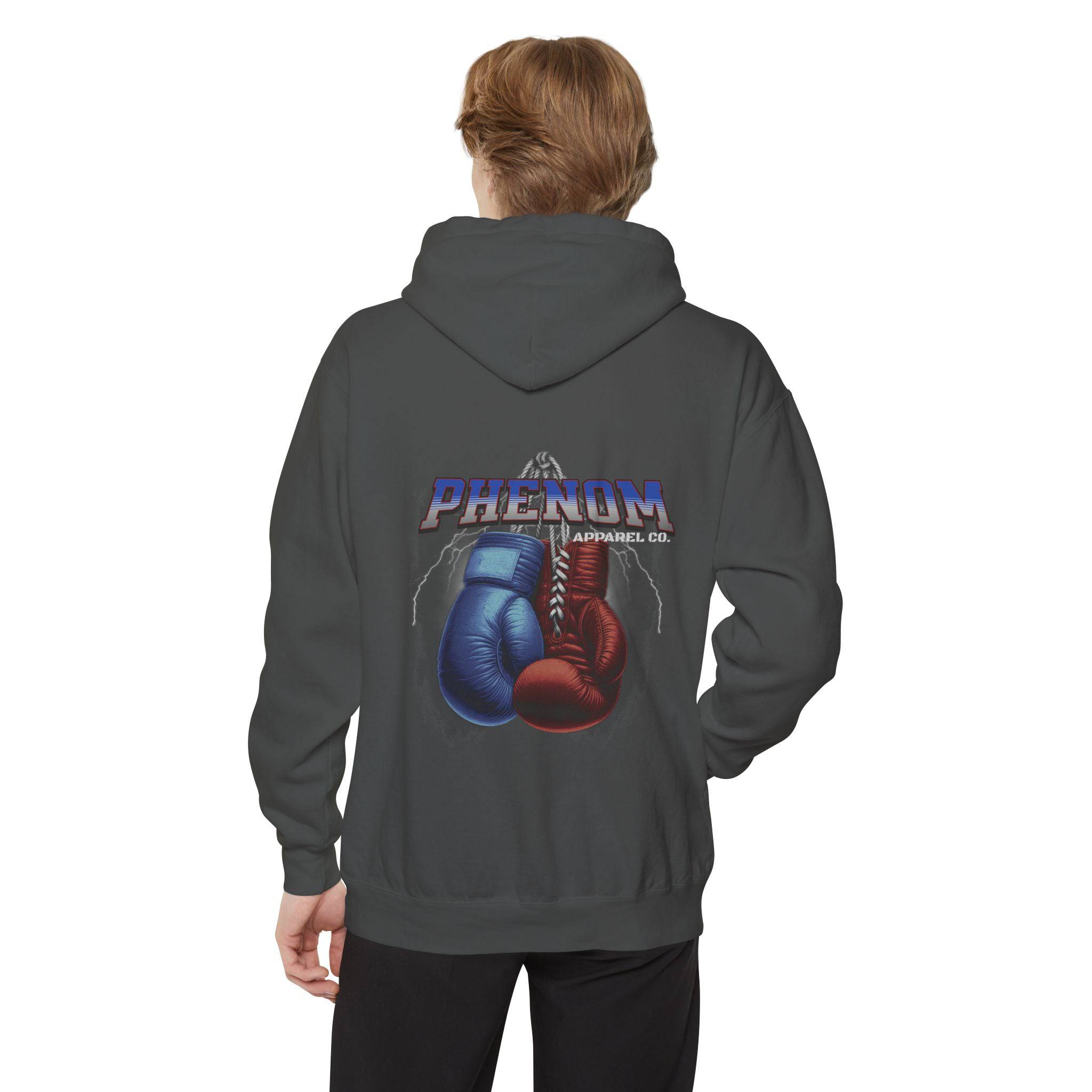 PHENOM - Phenom Boxing Graphic Hoodie – Stay Warm After the Fight