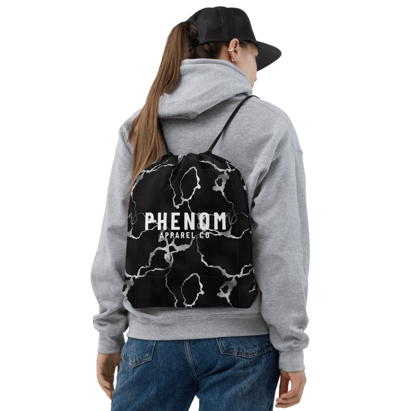 PHENOM - Logo Drawstring bag – Perfect for Gym and Outdoor Use