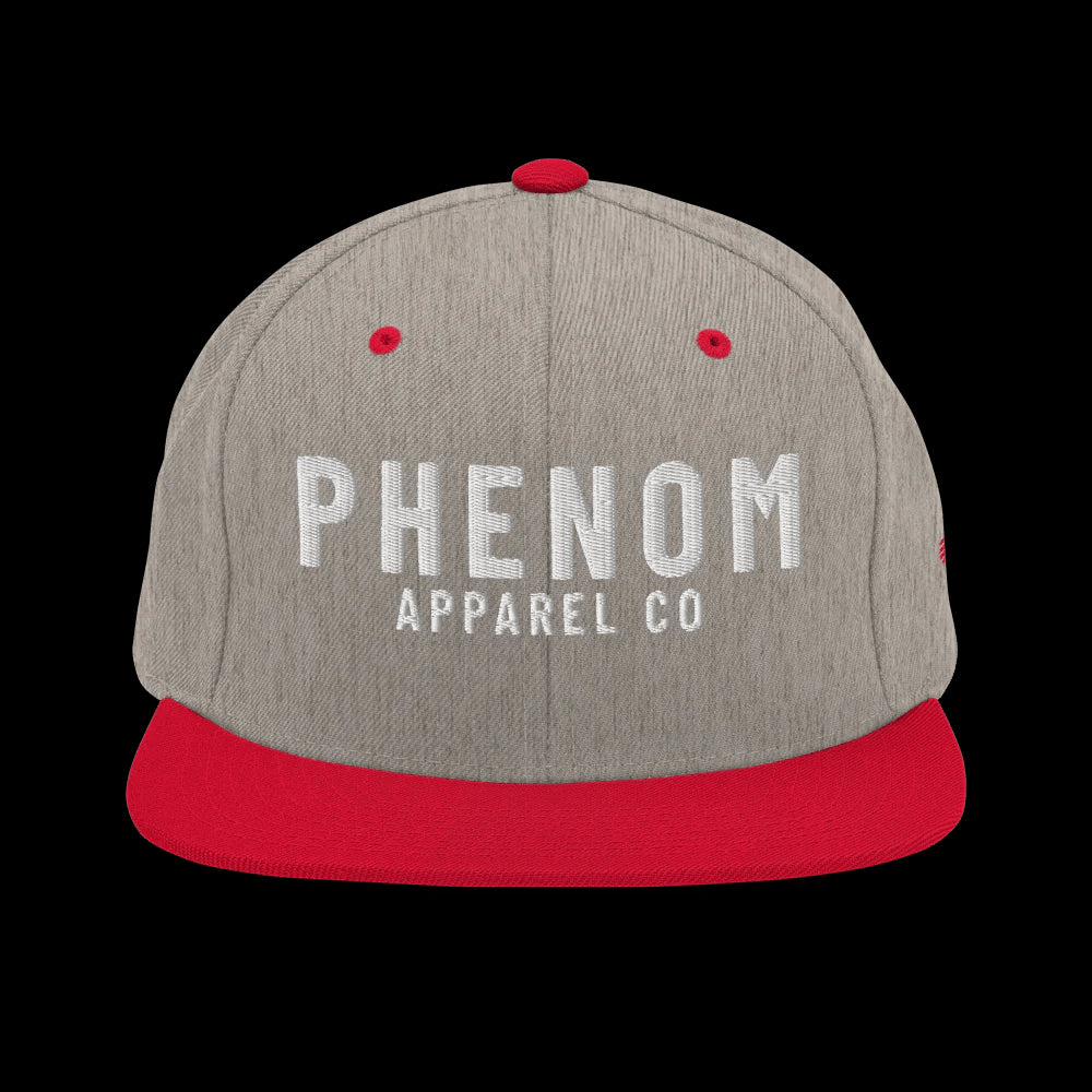 PHENOM - Embroidered Snapback | Yupoong 6089M