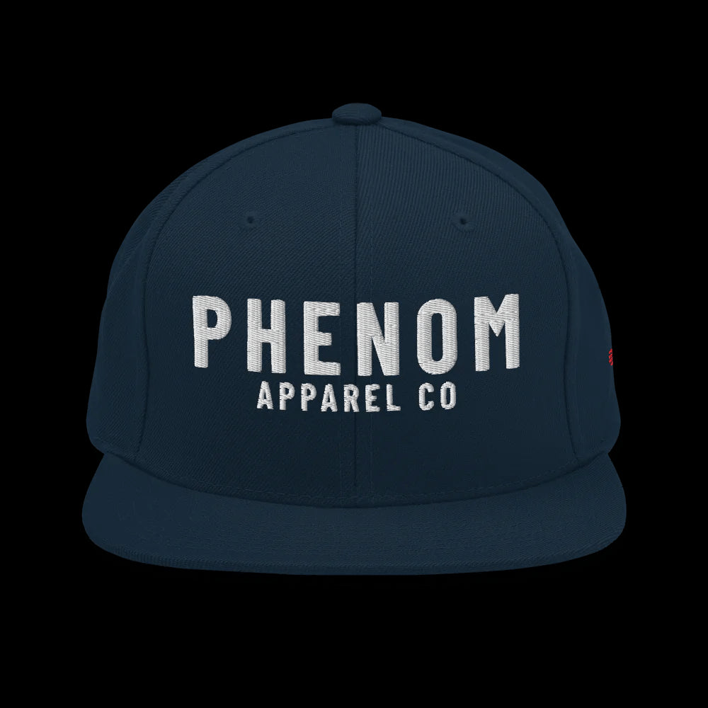 PHENOM - Embroidered Snapback | Yupoong 6089M