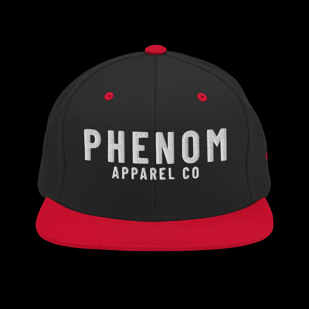 PHENOM - Embroidered Snapback | Yupoong 6089M