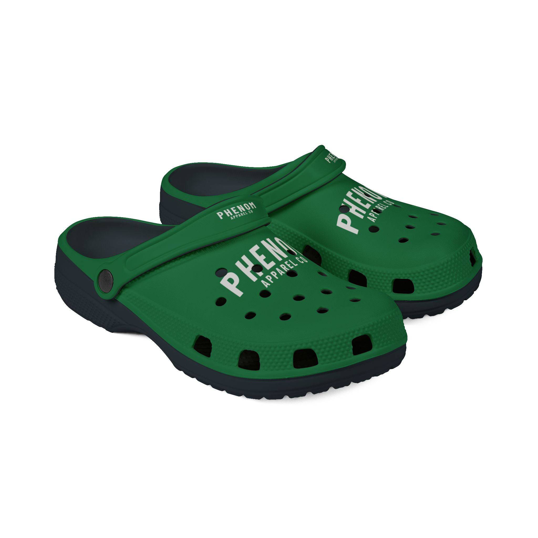 PHENOM - MMA Green Belt Clogs – Durable Design with BJJ Belt Rank Colors