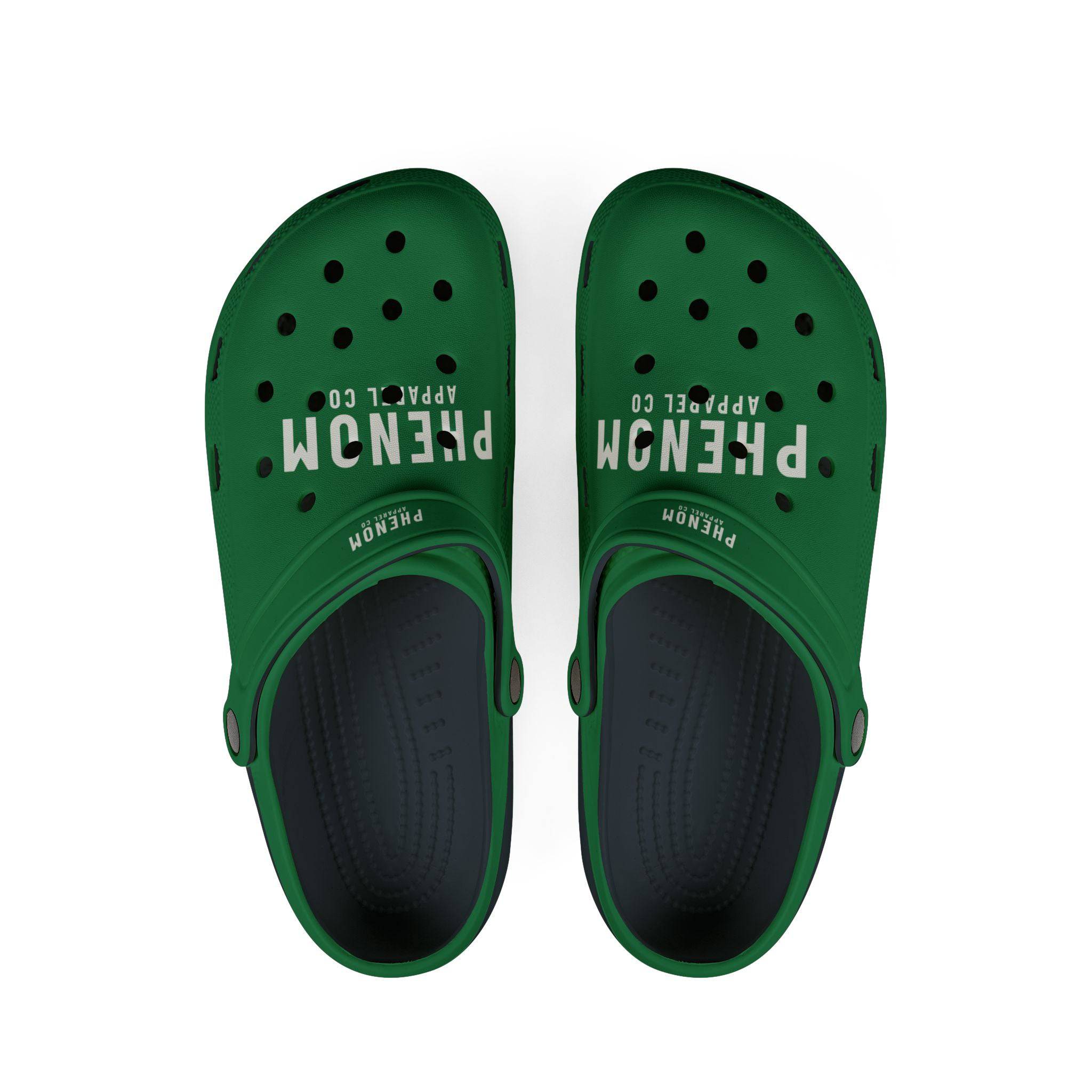 PHENOM - MMA Green Belt Clogs – Durable Design with BJJ Belt Rank Colors