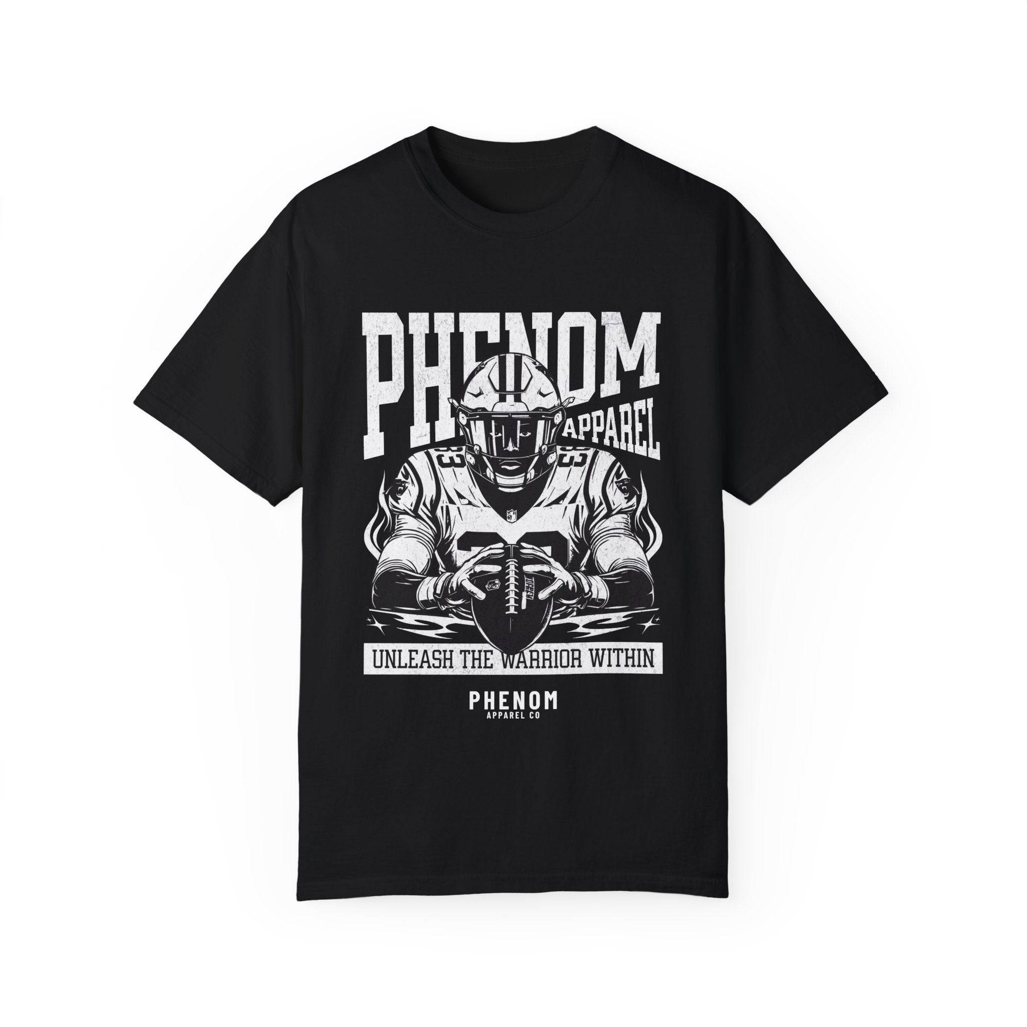 PHENOM - Football Graphic Tee – Motivational Wear for Athletes