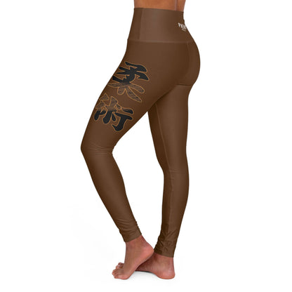 PHENOM - Kanji  High Waisted Leggings