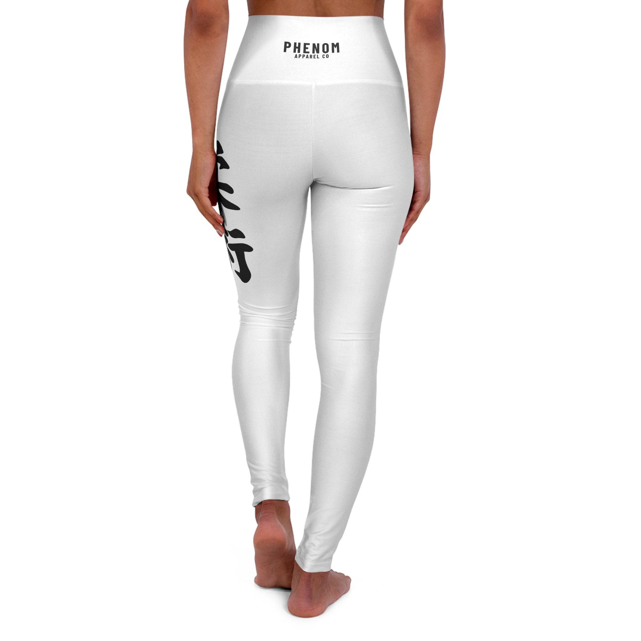 PHENOM - Kanji  High Waisted Leggings