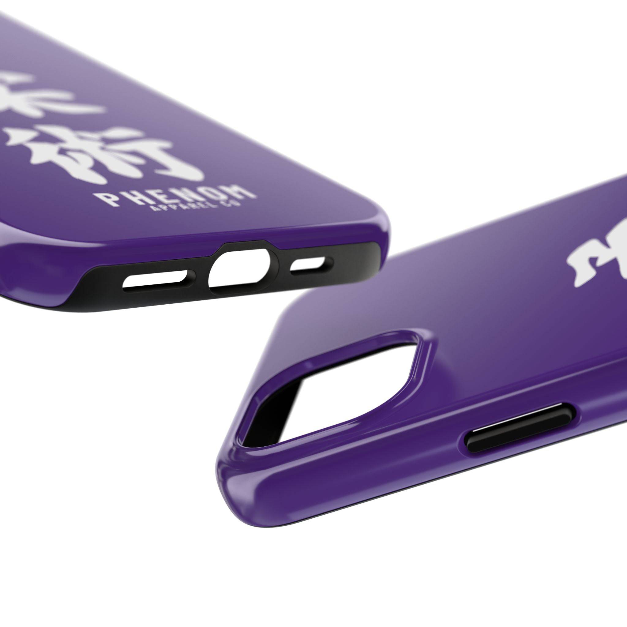 PHENOM - Kanji Tough Case – Impact-Resistant and Glossy Design