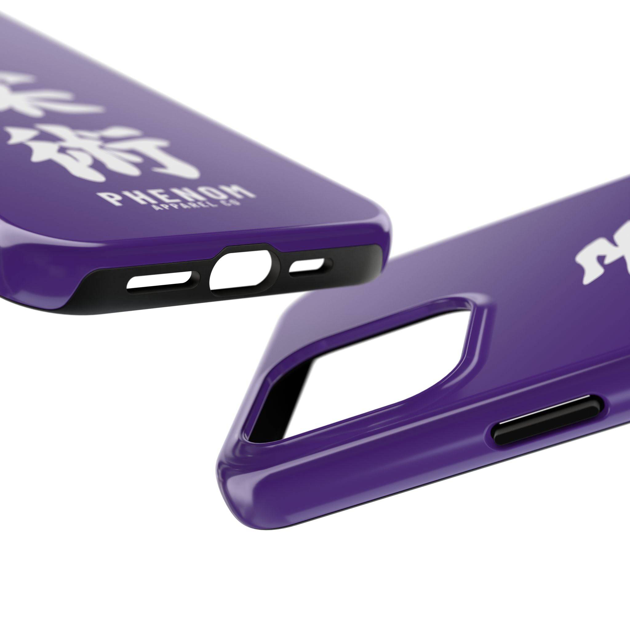 PHENOM - Kanji Tough Case – Impact-Resistant and Glossy Design