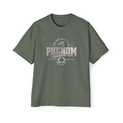 PHENOM - Oversized Tee - Hard Work – Motivational Fitness Wea