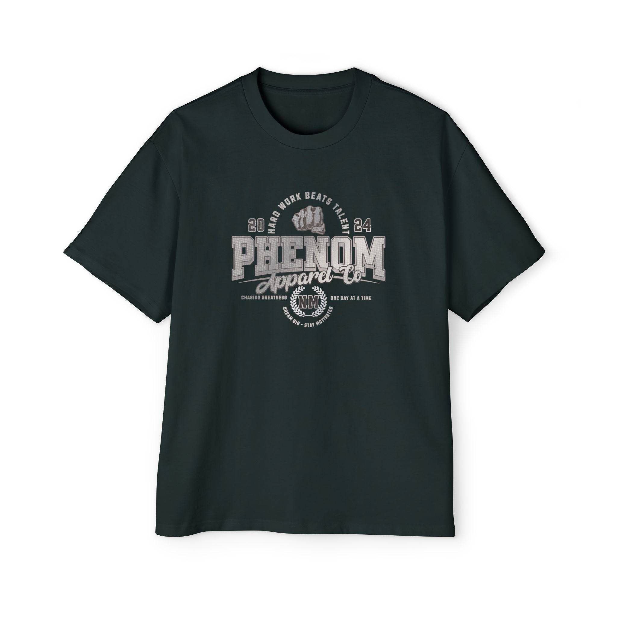 PHENOM - Men's Hard Work Oversized Tee