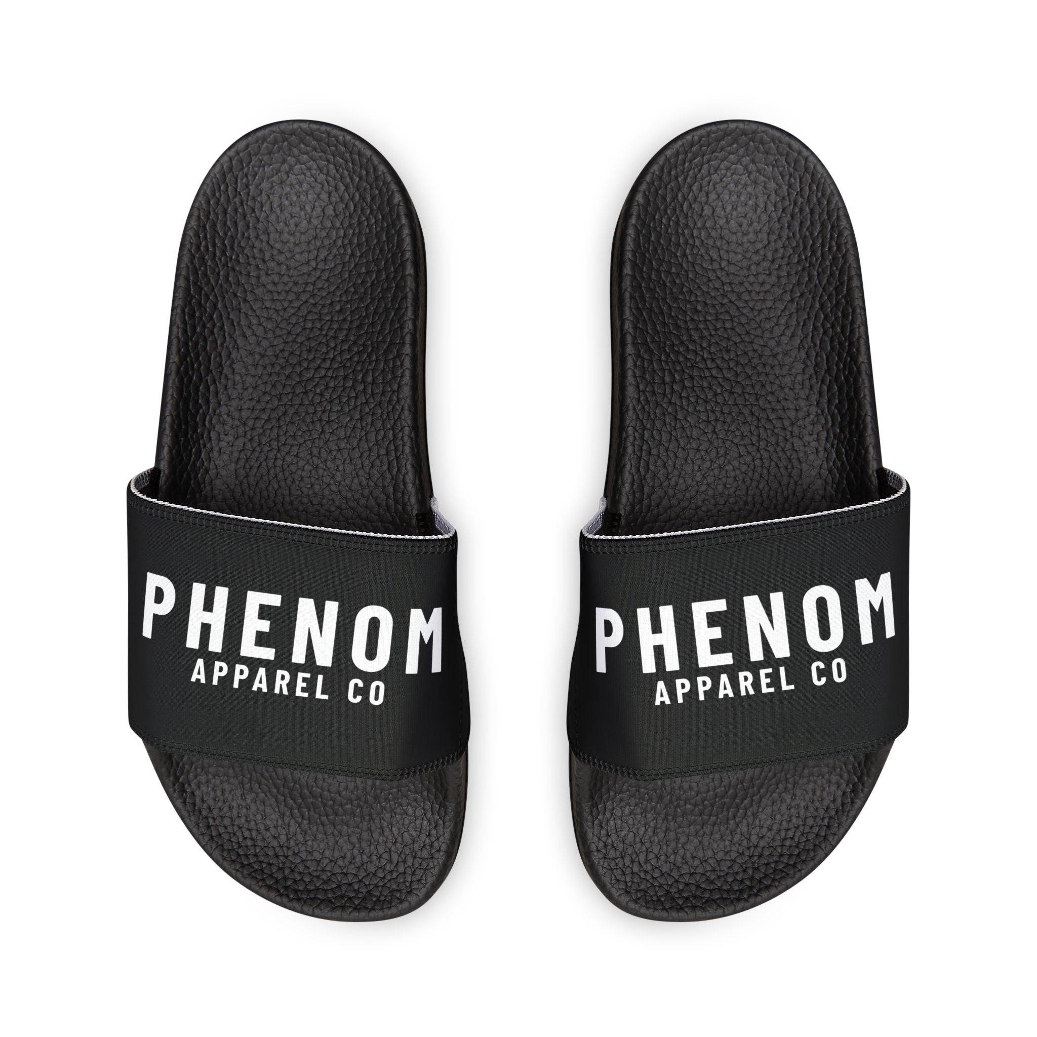 PHENOM - Men's BJJ Black Ranked Slides – Interchangeable Strap Design