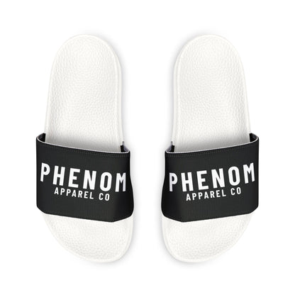 PHENOM - Men's BJJ Black Ranked Slides – Interchangeable Strap Design