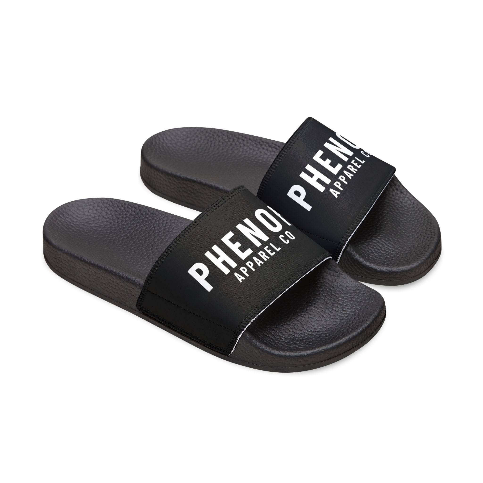 PHENOM - Men's BJJ Black Ranked Slides – Interchangeable Strap Design