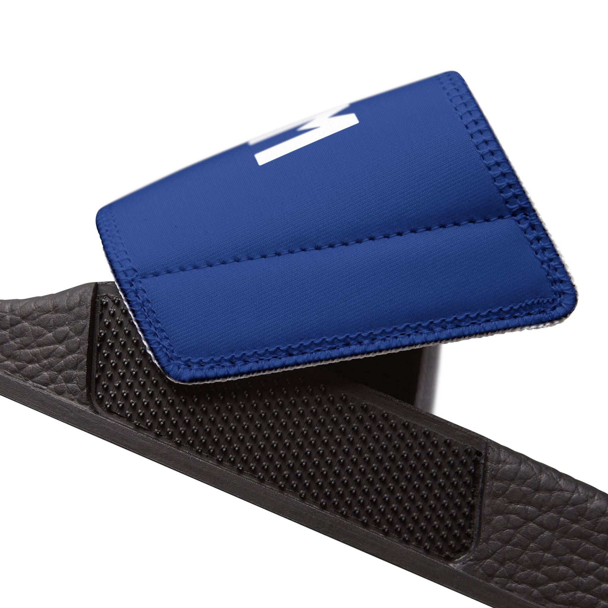 PHENOM - Men's Jiu-Jitsu Inspired Blue Slides – Durable and Customizable for Athletes