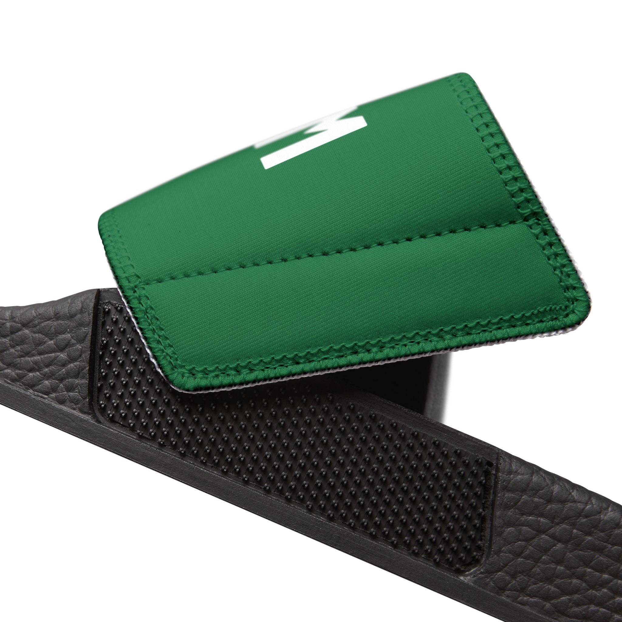 PHENOM - Men's Green Ranked Slides – Interchangeable Strap Design