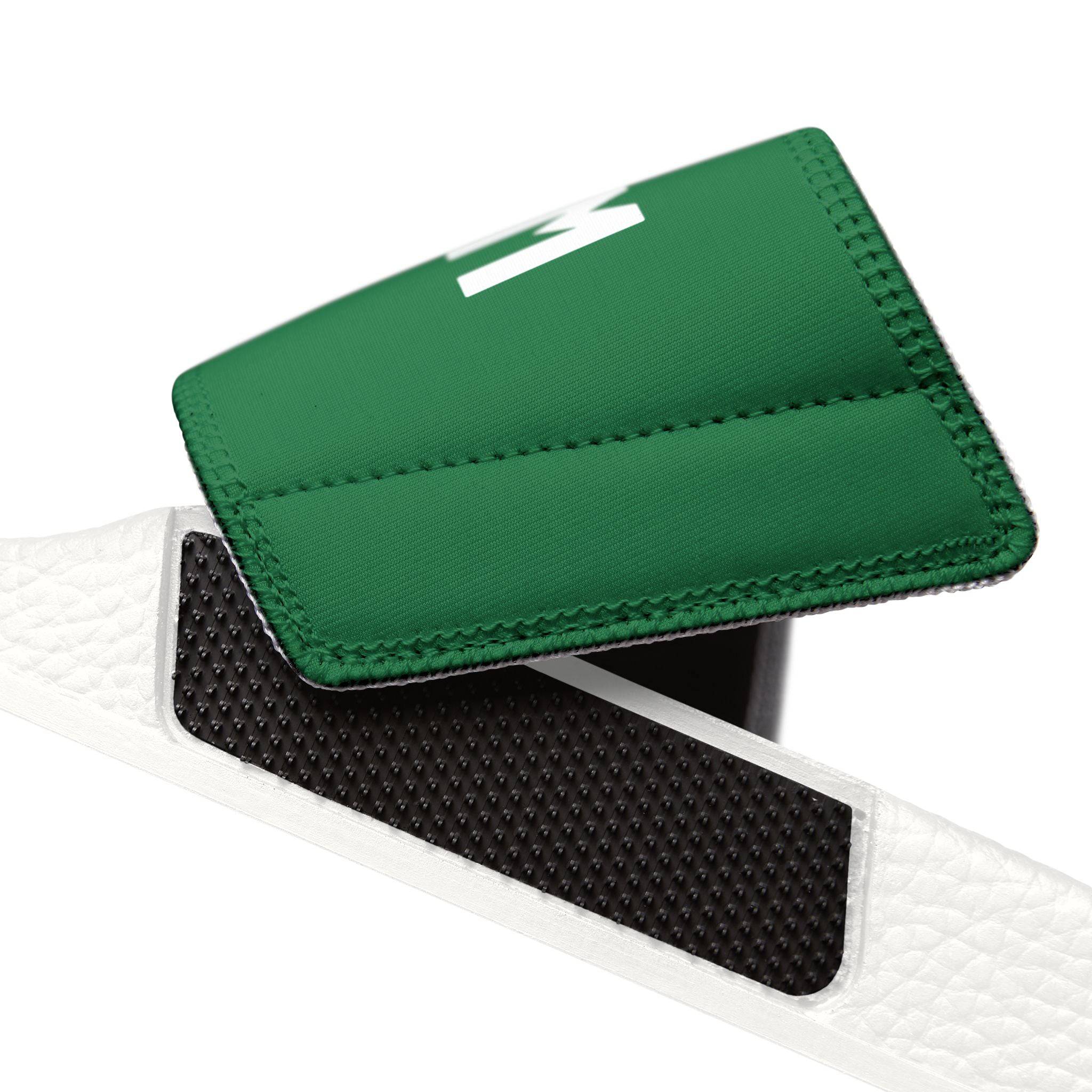 PHENOM - Men's Green Ranked Slides – Interchangeable Strap Design