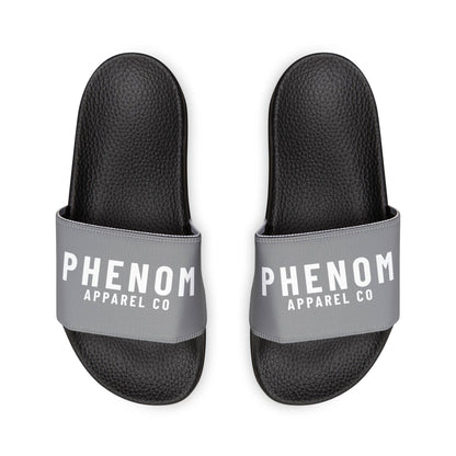 PHENOM - Men's Grey Ranked Slides – Interchangeable Strap Design