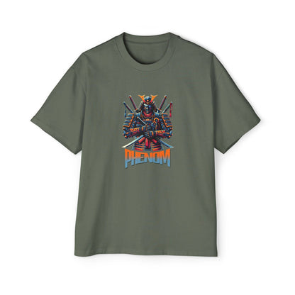 PHENOM - Oversized Tee - Cyber Samurai Warrior