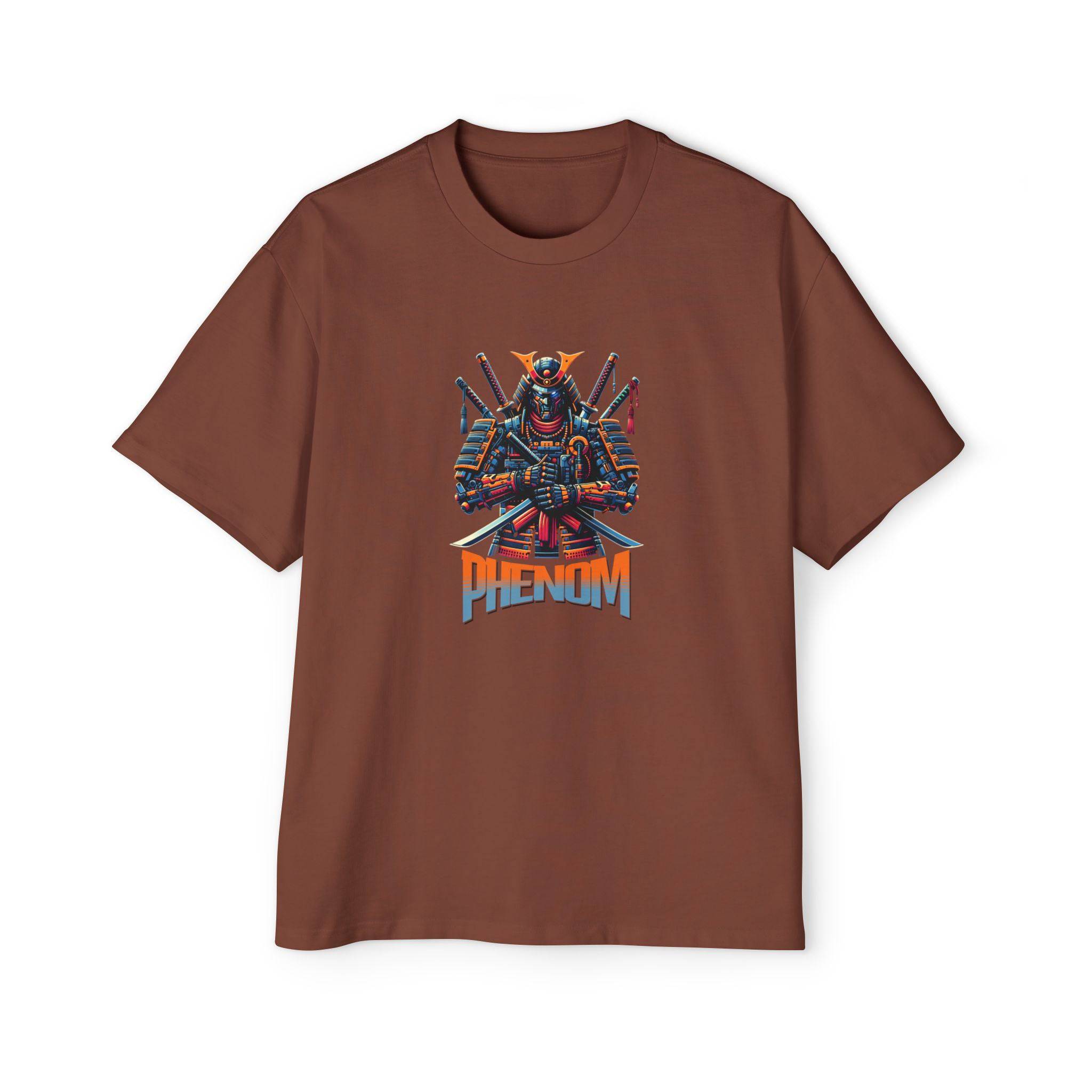 PHENOM - Oversized Tee - Cyber Samurai Warrior