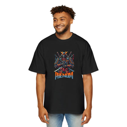 PHENOM - Oversized Tee - Cyber Samurai Warrior