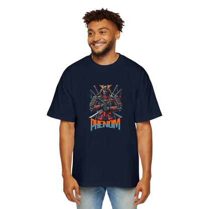 PHENOM - Oversized Tee - Cyber Samurai Warrior