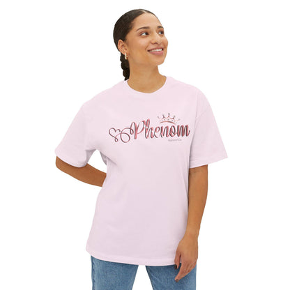 PHENOM - Women's Heart Sig Oversized Boxy Tee