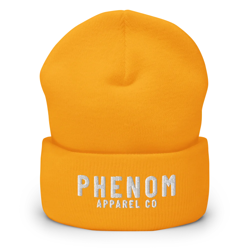 PHENOM - Embroidered Beanie - Phenom Apparel Co.